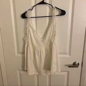 Lace Babydoll Tank Top